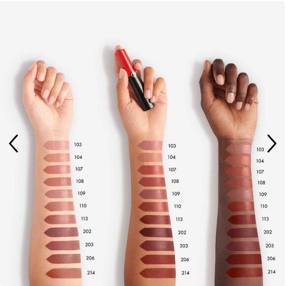 Giorgio Armani Lipstick- Lip Power Matte 109 Intimate - medium beige rose *BNIB* - Picture 5 of 6